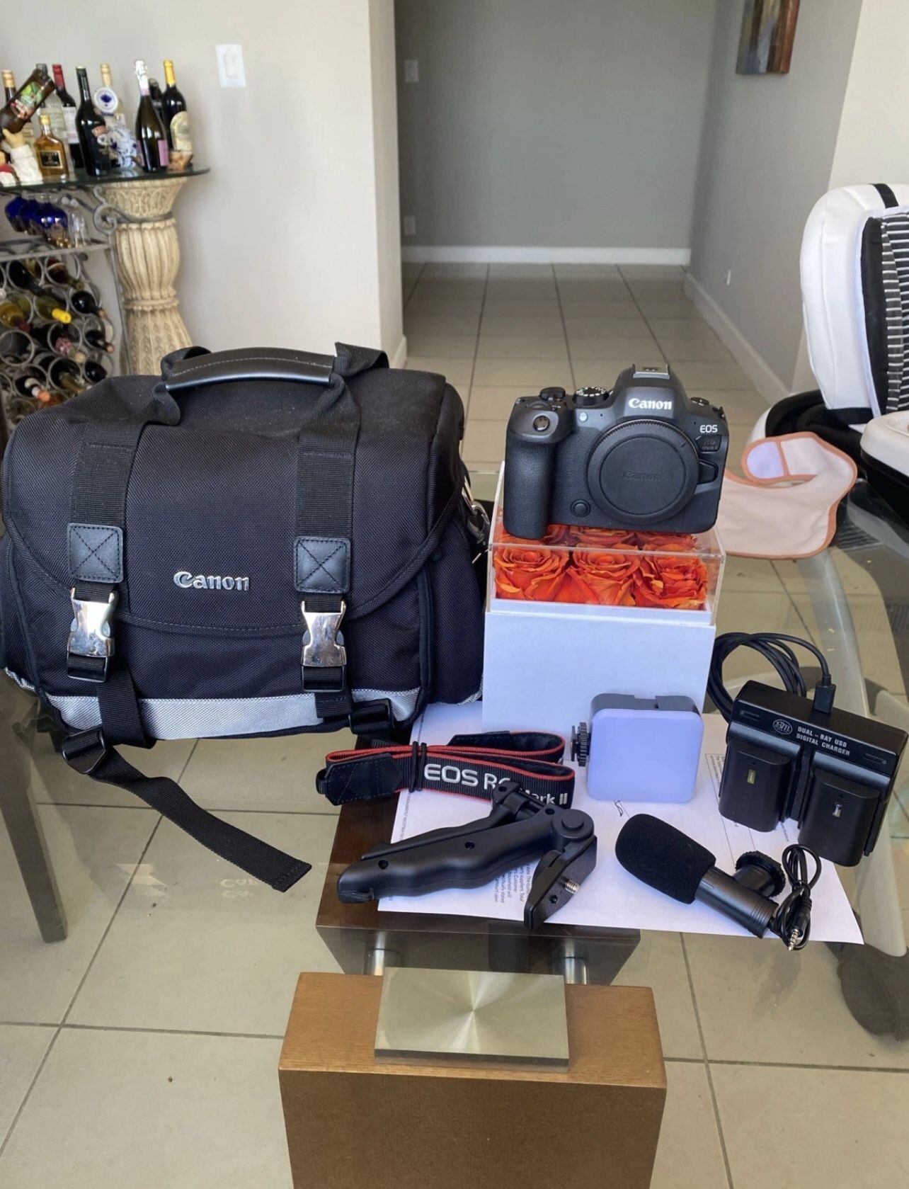 Canon EOS R6 Mark II 24.2 MP Digital Camera Lots Of Extras!