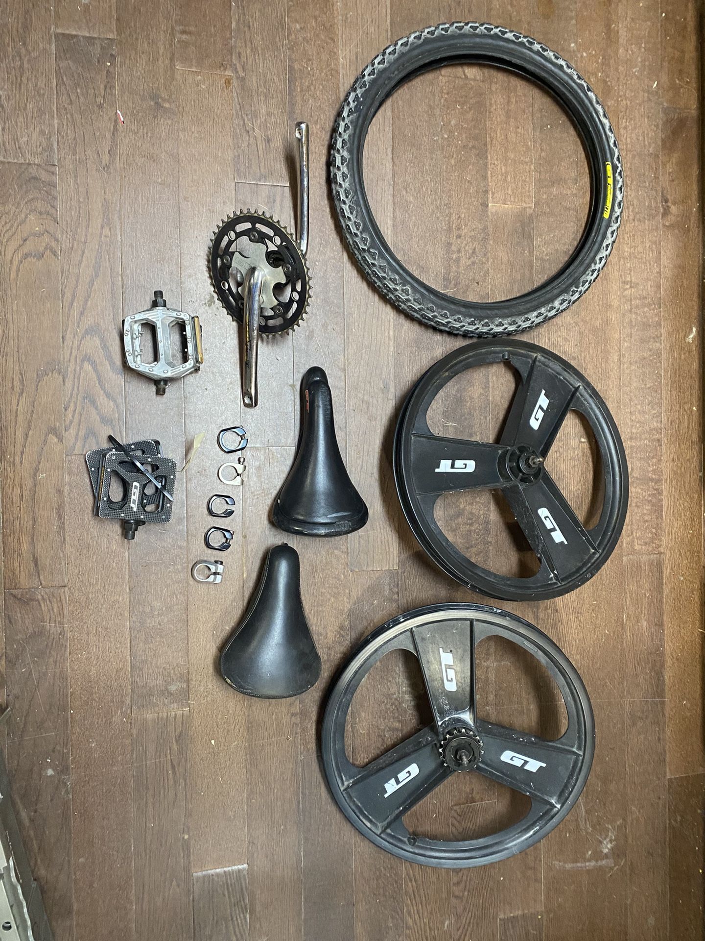 Vintage BMX GT parts