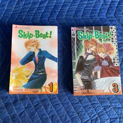 Skip Beat!, Vol. 1 & 3 by Yoshiki Nakamura