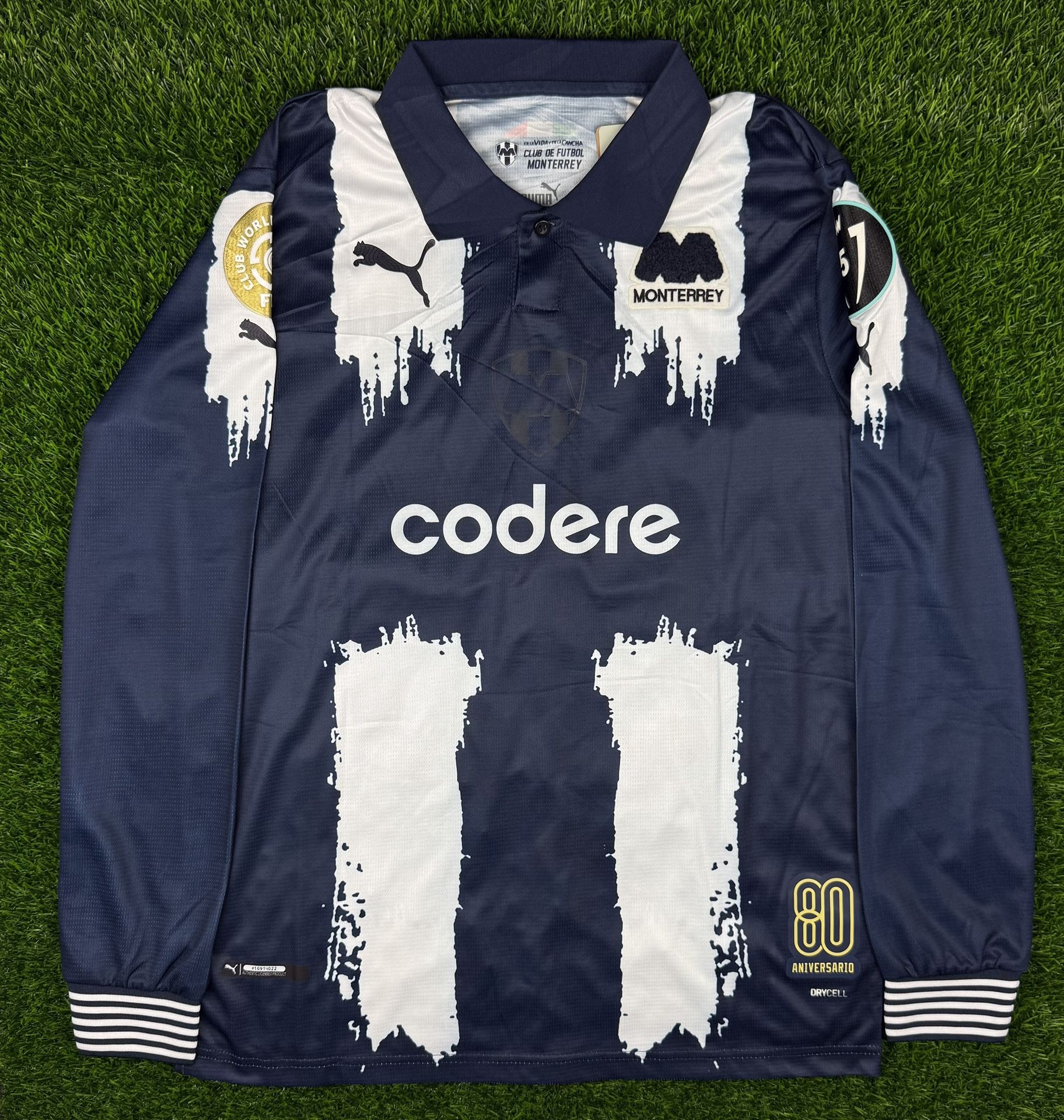 NEW CLUB MONTERREY 80TH ANIVERSARIO SERGIO RAMOS MEN’S JERSEY! SIZES S AND M LEFT ONLY!