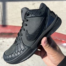 Nike Zoom Kobe IV Protro Low Black Mamba Mens Size 5.5 /  7.0 Women’s 