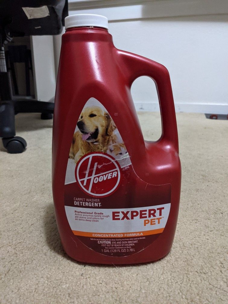 Hoover Carpet Washer Detergent (3/4 Gallon Remaining)