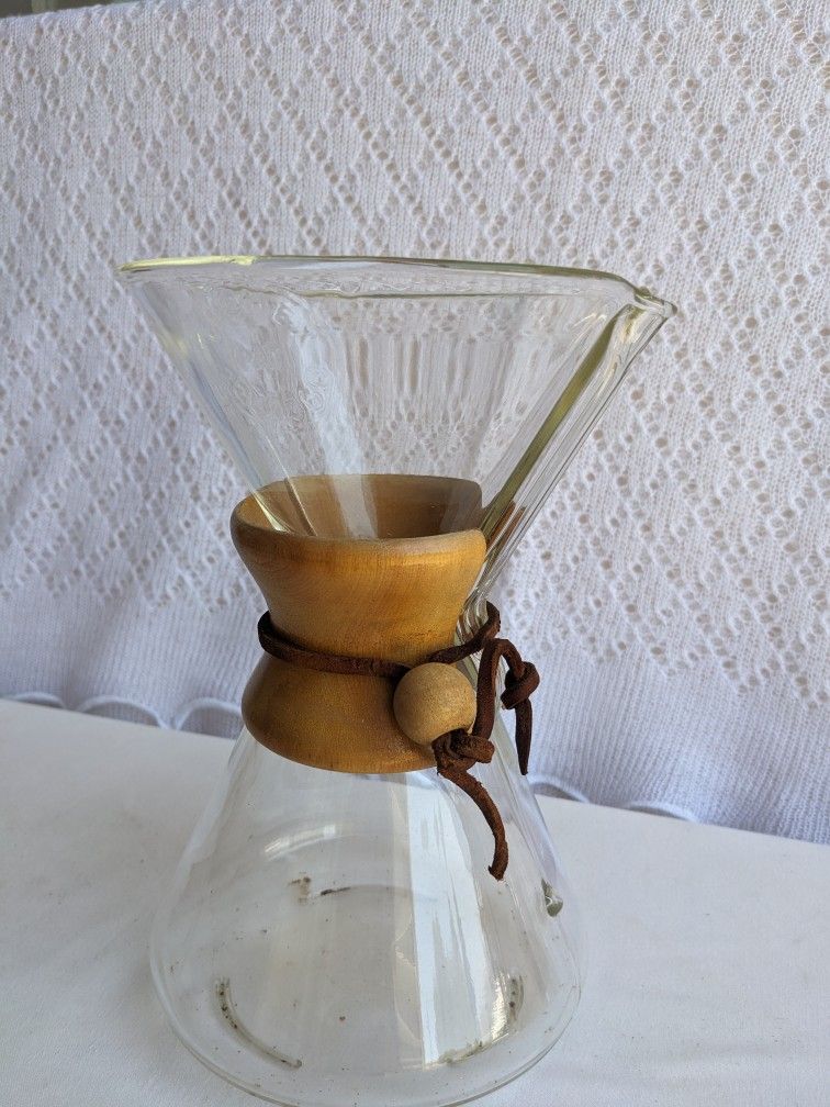 Vintage MCM Chemex Pour- Over Coffee Maker