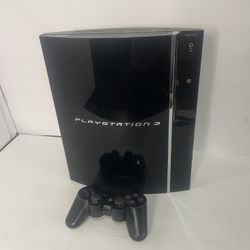 Playstation 3 Fat 60GB CECHA01 PS3 PS2 PS1 Backwards Compatible Console System 