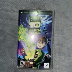 Ben 10 Alien Force Game For PSP