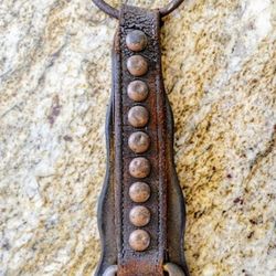 Old Leather Saddle Strap