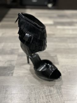 Black high heels