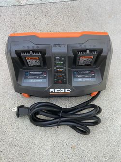 RIDGID GEN5X Dual Bay Battery Charger