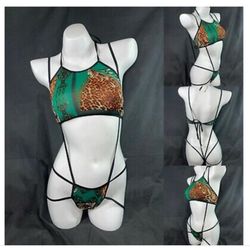 Exotic Dancer Stripper
Clothes Stripperwear Outfit Romper
Two Piece lingerie
