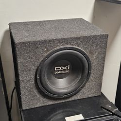 10  Inch Polk Audio Sub With Box