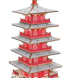 Wooden Japanese Temple Puzzle