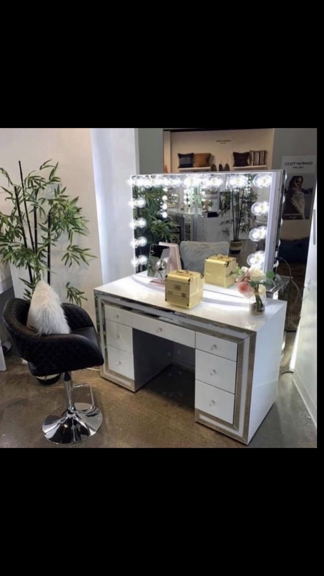 New Vanity + Mirorr Only $29 Down Home & Garden