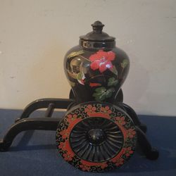 Japanese Vase With Cart