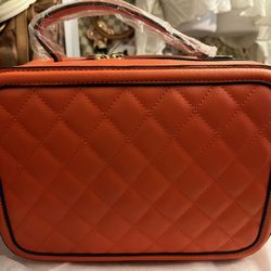Women’s New Orange Purse And Wallet Set