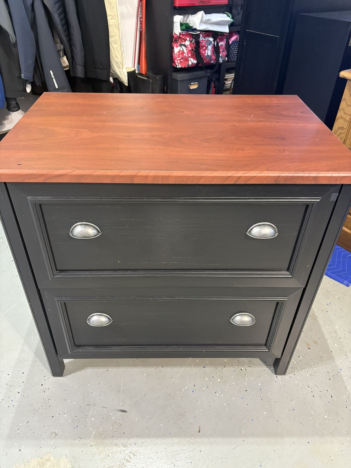 Bush Wood Filing Cabinet