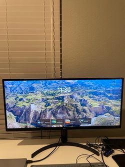 34 Inch LG Computer Monitor Flat Screen