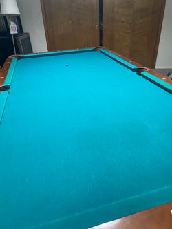 Professional size pool table