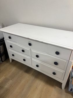 White dresser