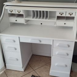 Antique Wooden Desk Restored