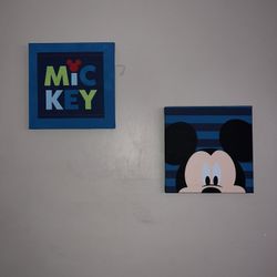 Mickey Mouse Picture Set