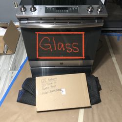 GE Range Glass Door