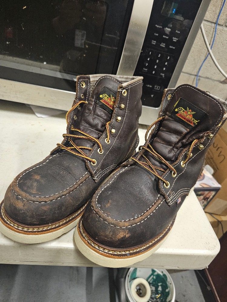 Used 1957 Series – Waterproof – 6″ Briar Pitstop Moc Toe – MAXwear Wedge Size 9EE