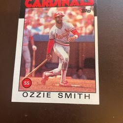 Ozzie Smith 1986 Topps 730