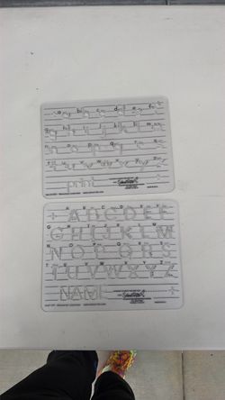 School-Rite Handwriting Instruction Guides Set of 2