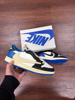 Fragment Design x Travis Scott x Air Jordan 1 Retro Low