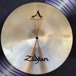 Zildjian A Series 16” Medium Thin Crash Drum Cymbals BRAND NEW Retails for $289