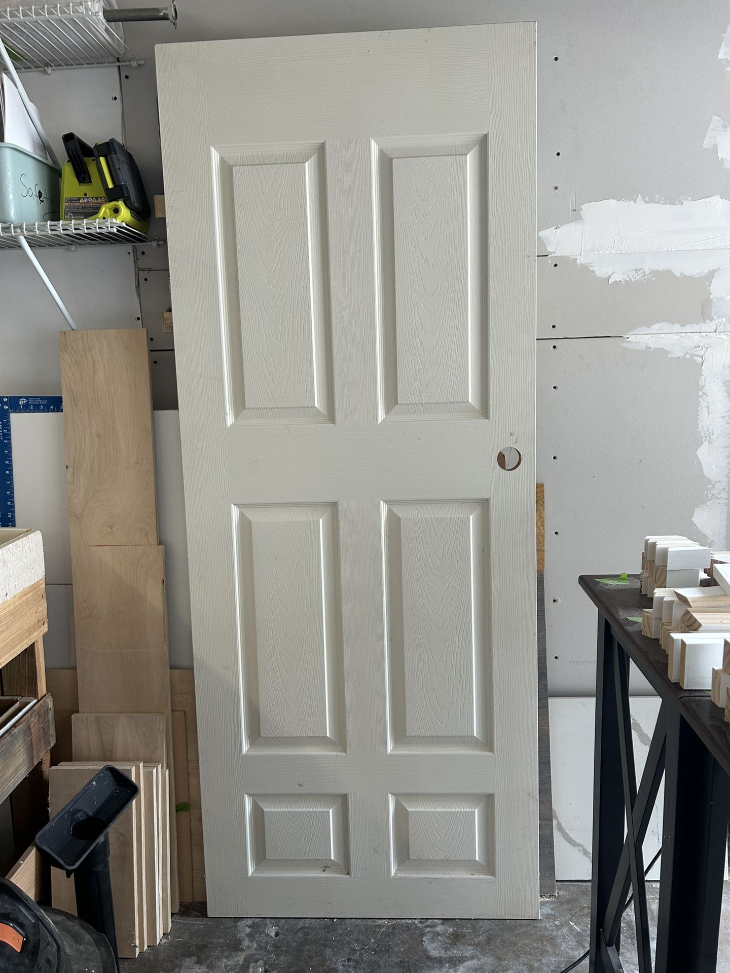 Unpainted Interior Door