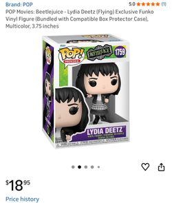 Pop Beetlejuice Lydia Deetz Figurine