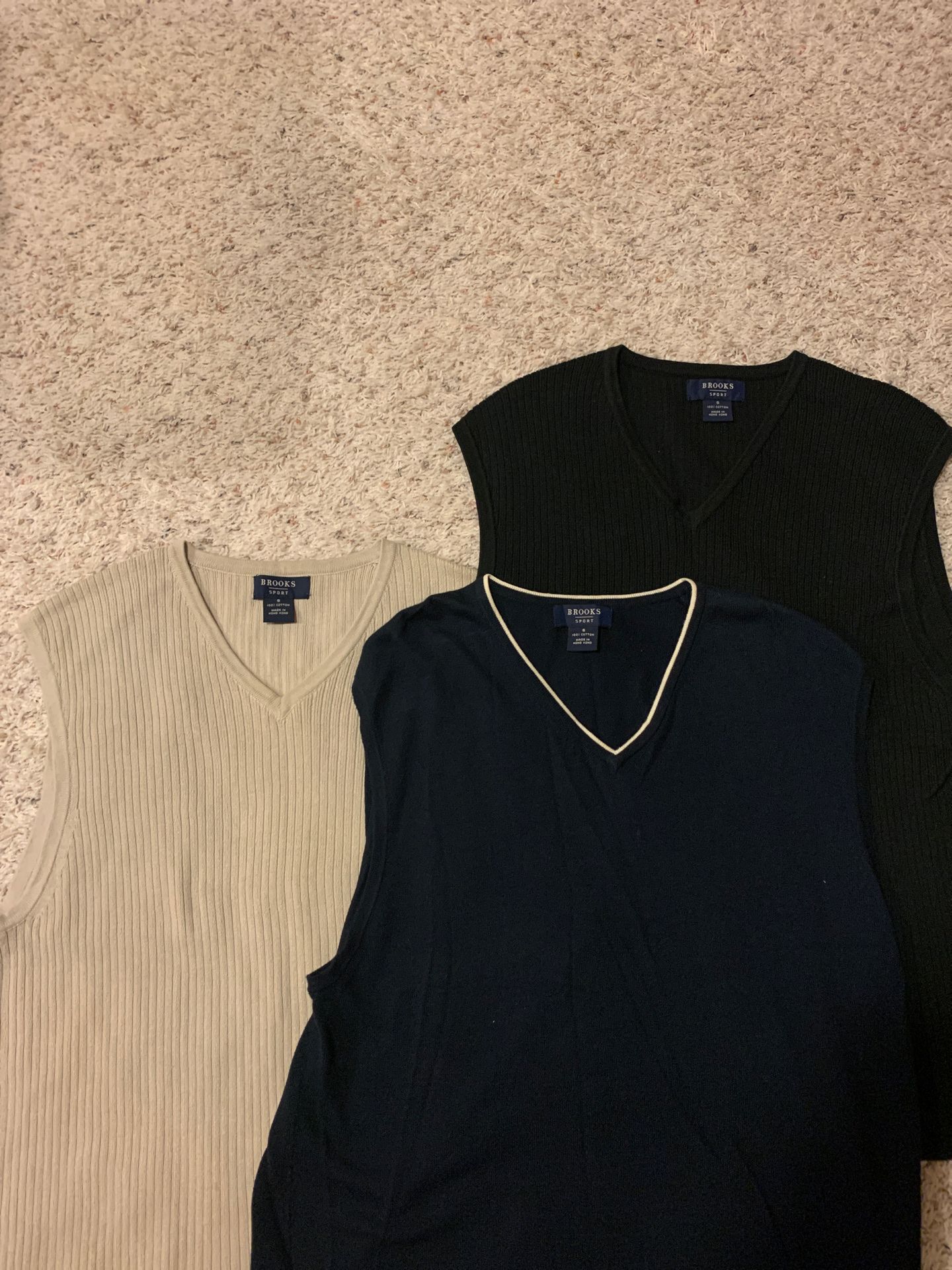 brooks brothers sleeveless sweater vests