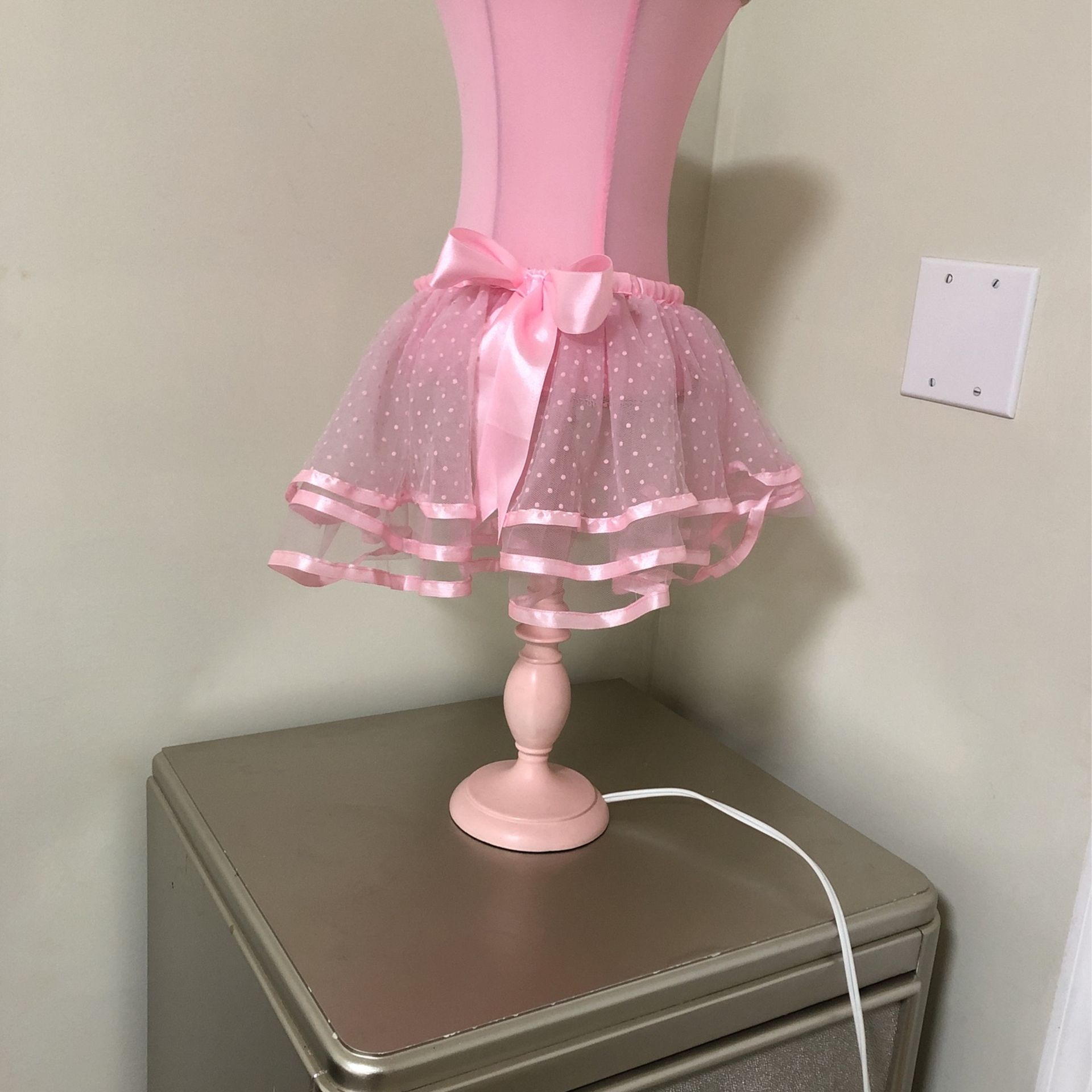 Girls Room Tutu Lamp