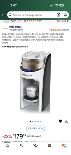 Baby Brezza Formula Pro Advanced – Automatic Formula Maker