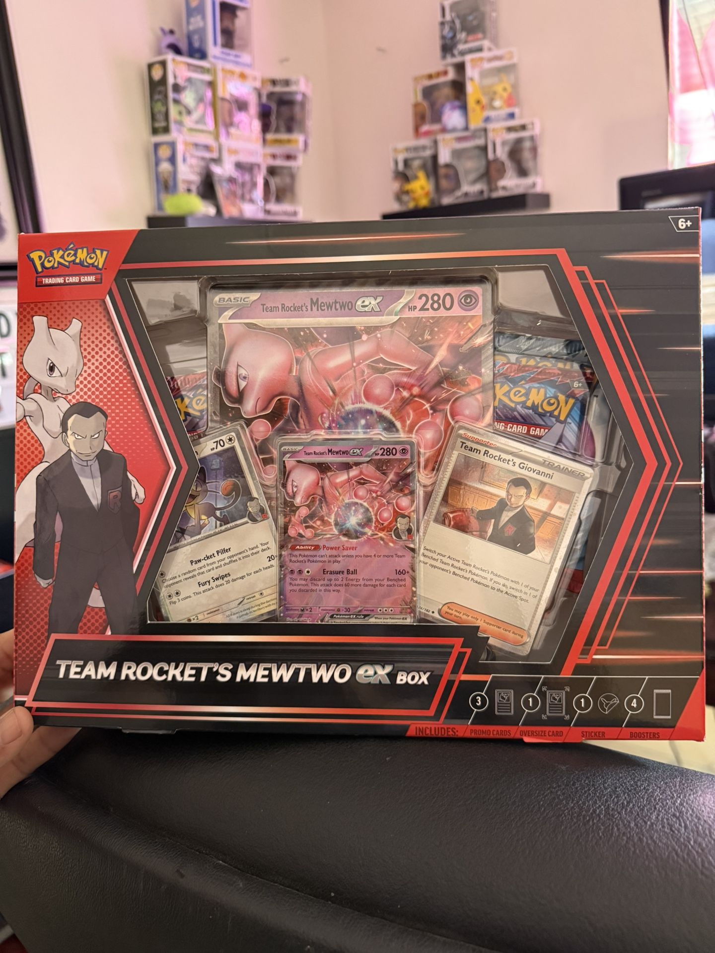 Team Rocket Mewtwo Ex Box