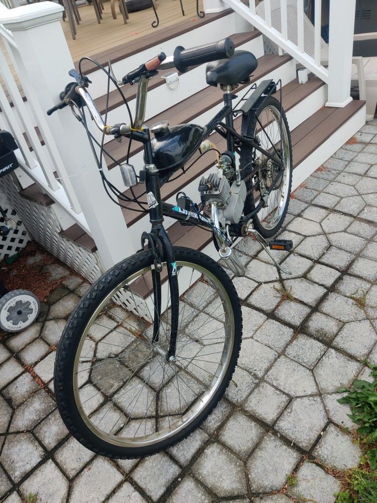 Motorized Bicycle 80 CC Gas Motor Bikes & Cycling