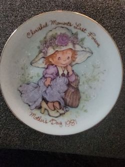 1981 Mother's Day Collector Plate