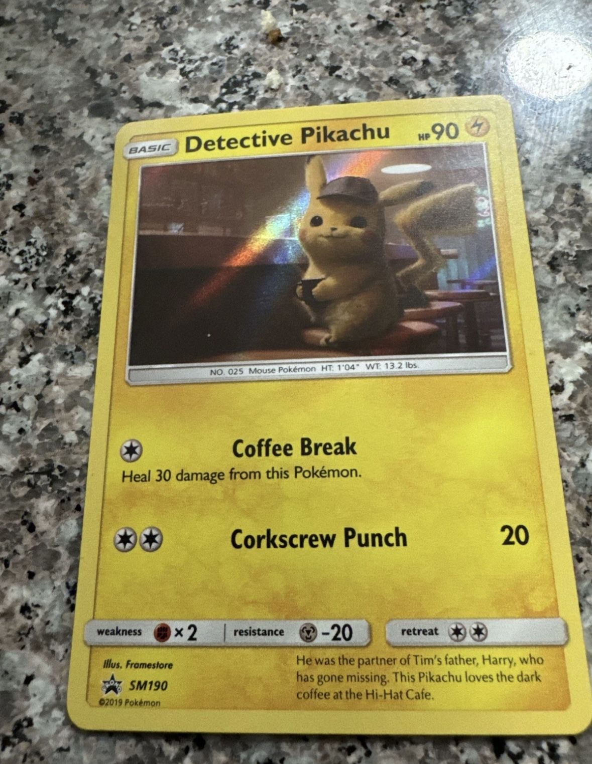 Pikachu Holo Promo Card