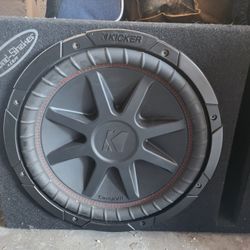 12" Kicker Sub/Amps & Radios