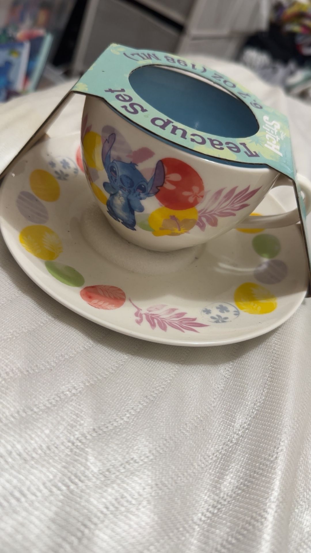 Stitch Teacup Set