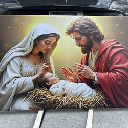 Baby Jesus Canvas Art 