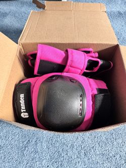 Tanden Skateboard Protective Gear Knee Pads and Elbow Pads Set, Elbow and Knee Pads for Roller Skating