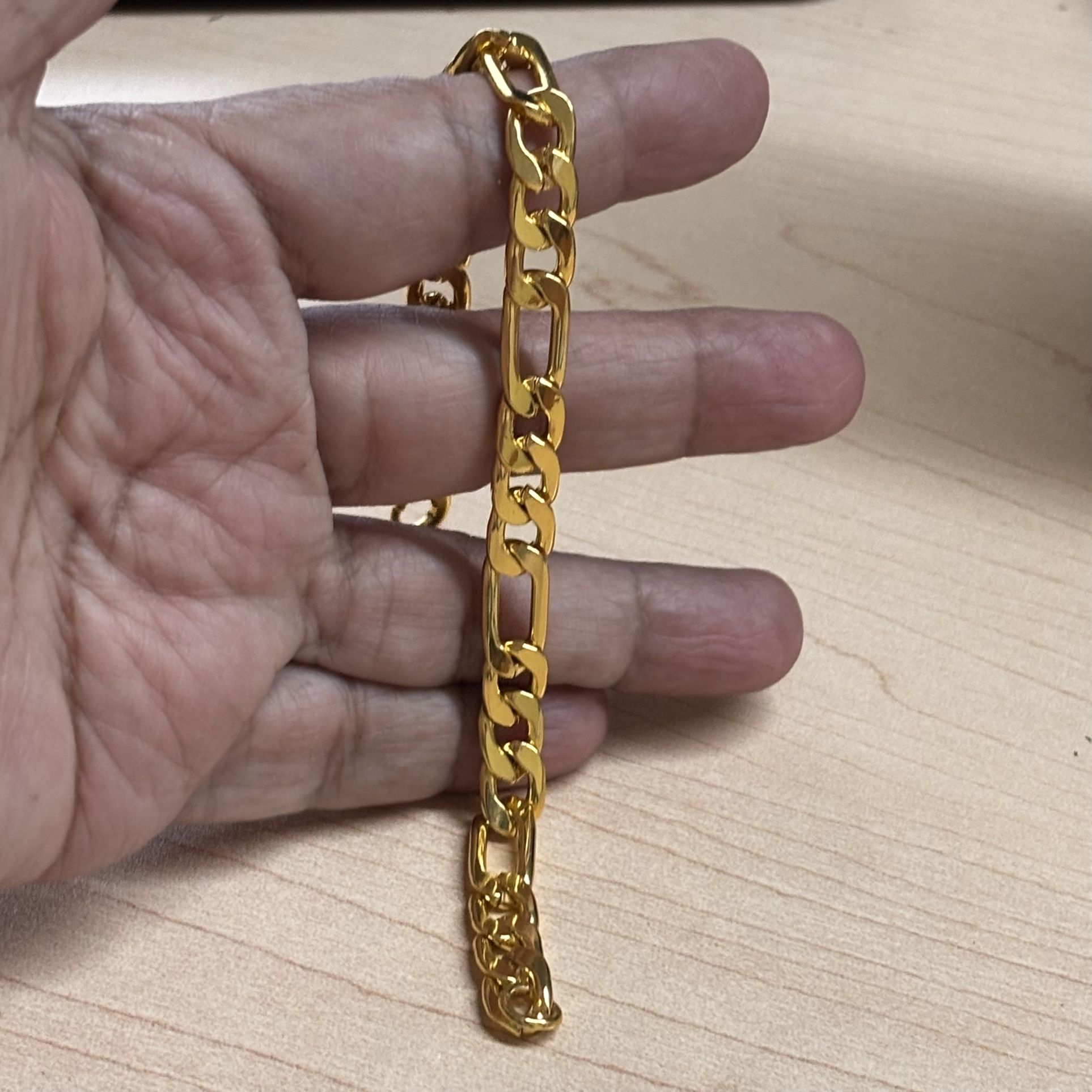 8” Gold Plated Bracelet 