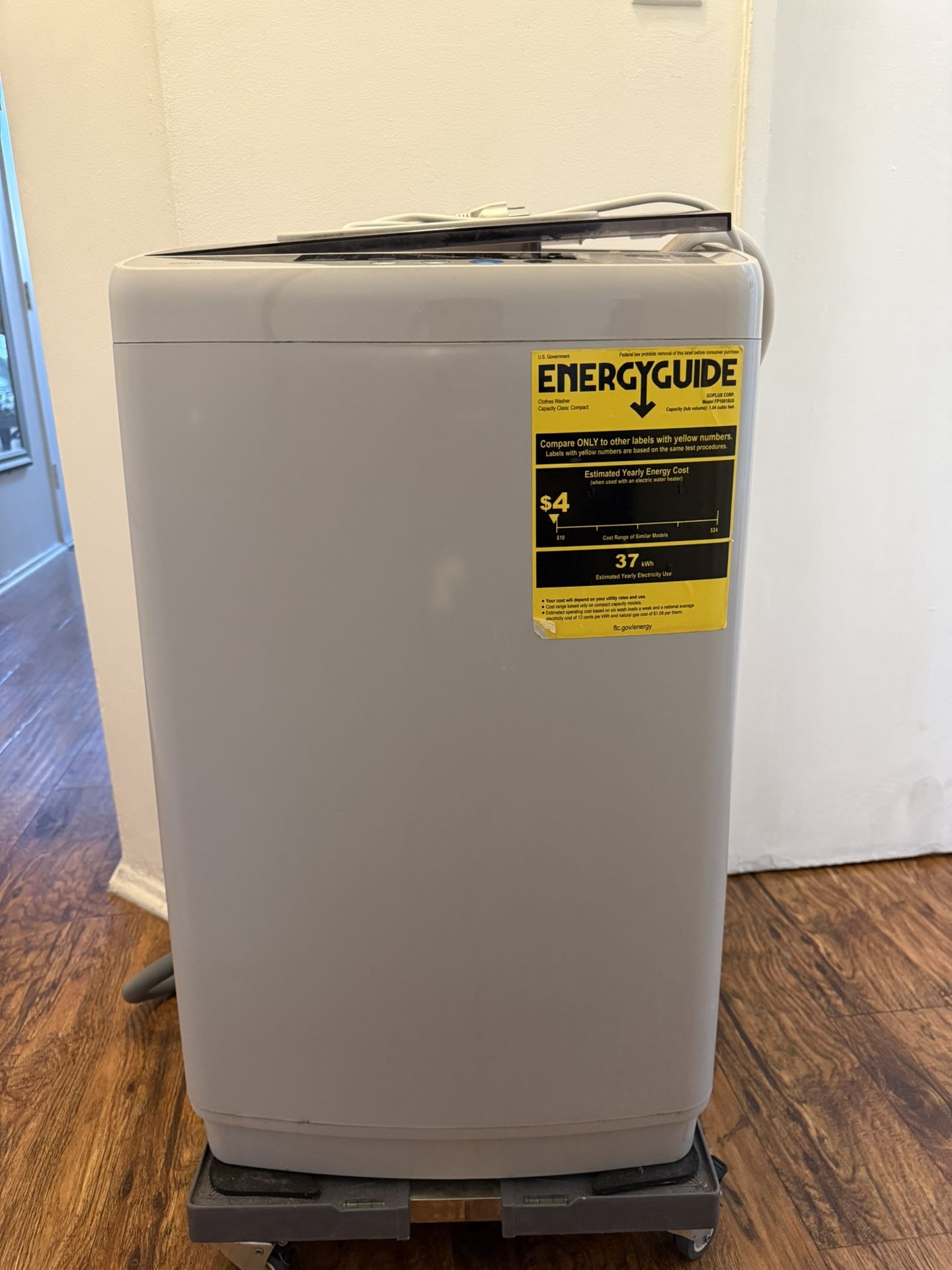 Costway Portable Full-Automatic Washing Machine