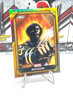 2025 Topps Chrome Marvel - Wolverine “Comic Book Gold" #CB-6