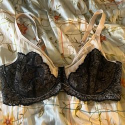 Hsia Bra 38dd Nude/ Black 