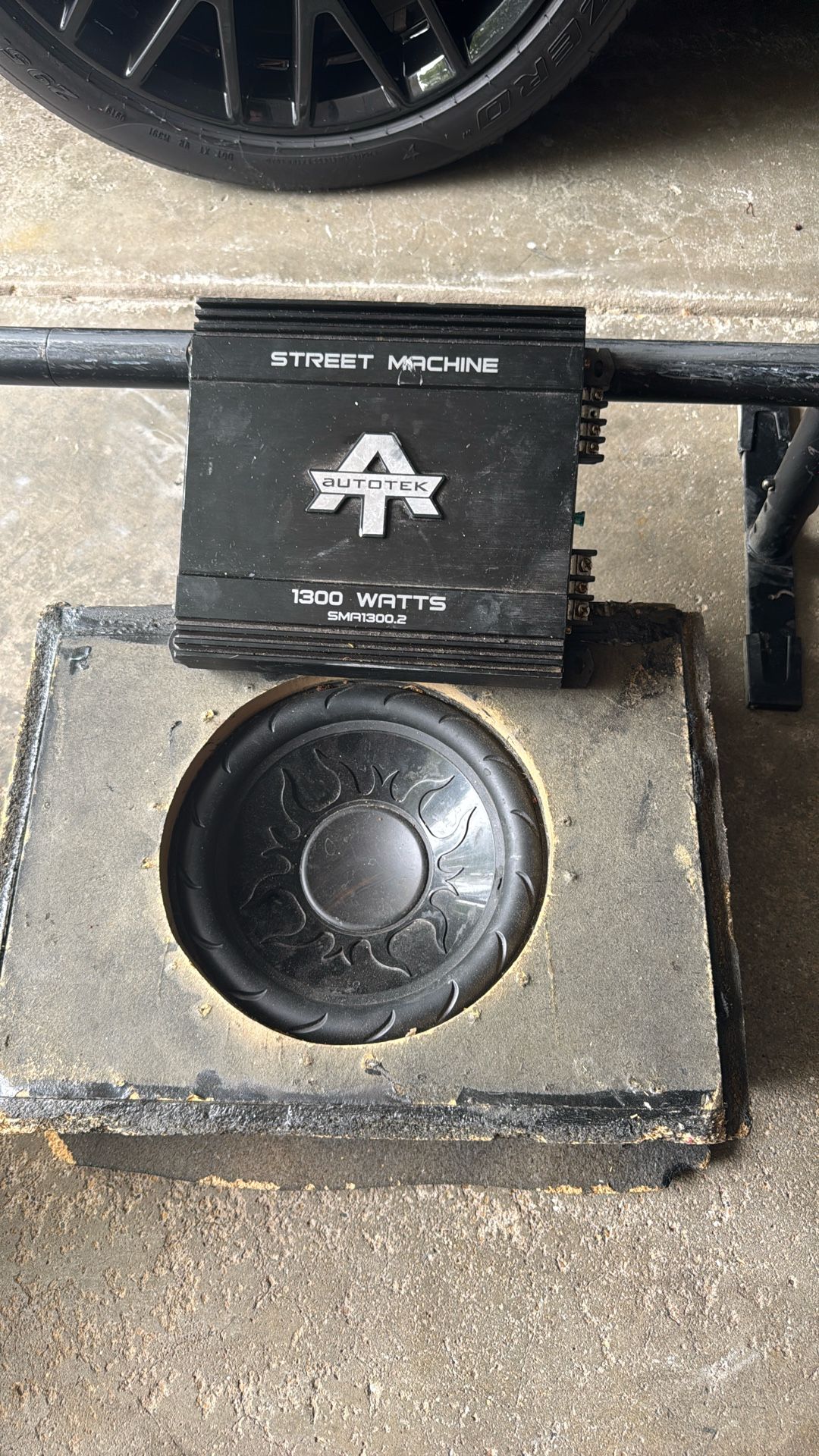 Car Amp And Speaker