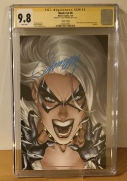 Black Cat #6 VIRGIN CGC SS 9.8 Campbell 1/20 Iconic Cover