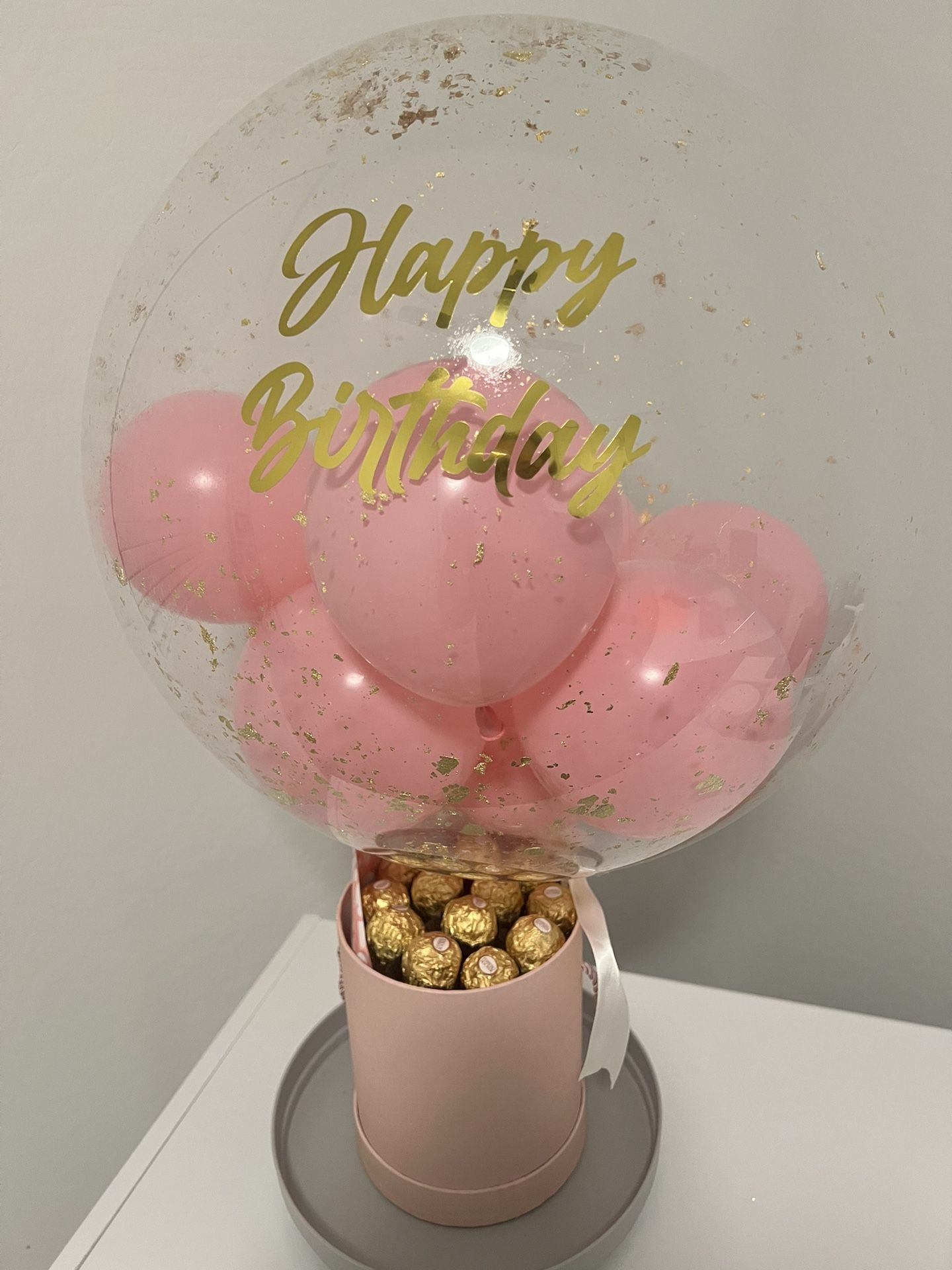 Birthday Box With Balloon 